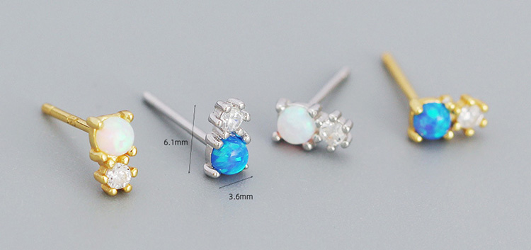 description picture for stud earrings id MLYH055-1