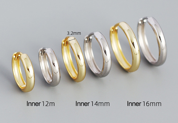 description picture for hoop earrings id MLYH064-1