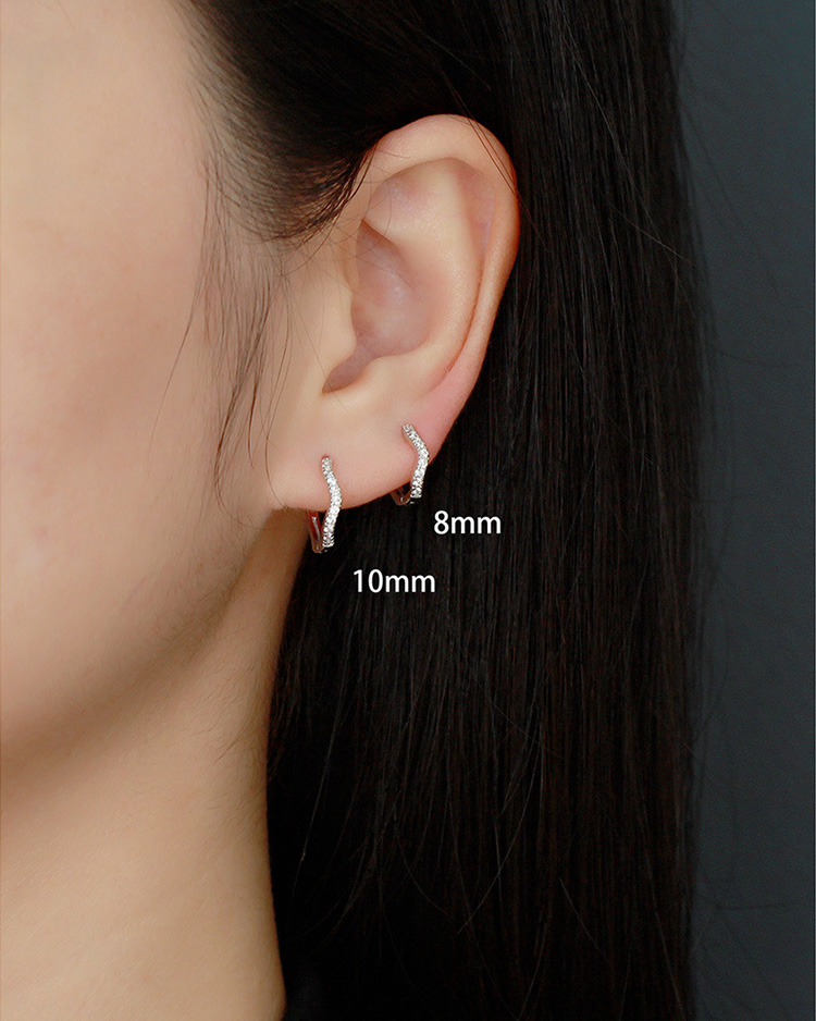 description picture for hoop earrings id MLYH075-4