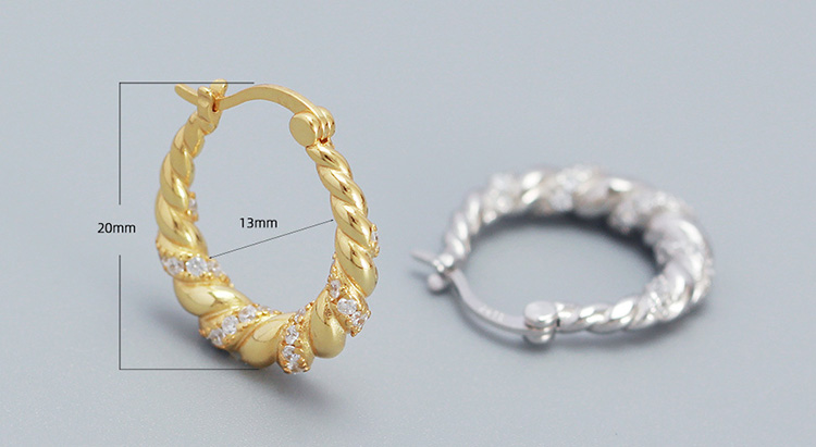 description picture for hoop earrings id MLYH087-1