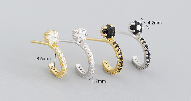 description picture for stud earrings id MLYH105-1