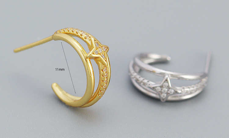 description picture for stud earrings id MLYH154-1