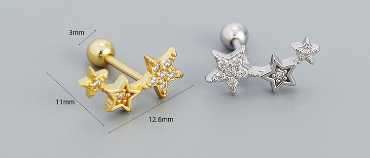 description picture for stud earrings id MLYH303-1