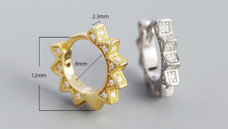 description picture for hoop earrings id MLYH308-1
