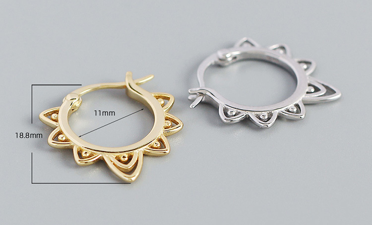 description picture for hoop earrings id MLYH339-1