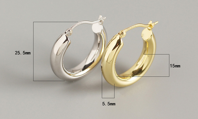 description picture for hoop earrings id MLYH379-1