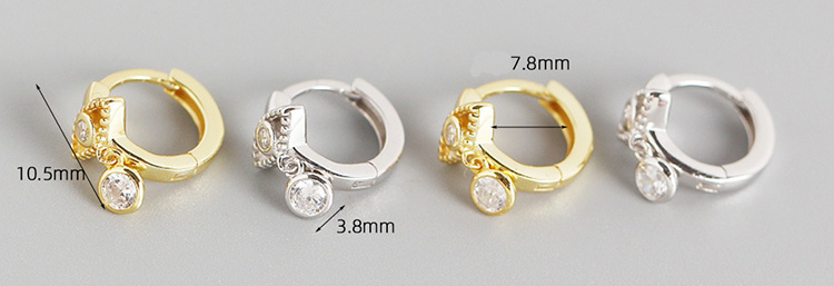 description picture for hoop earrings id MLYH399-1