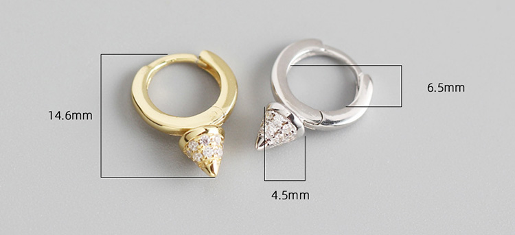 description picture for hoop earrings id MLYH403-1