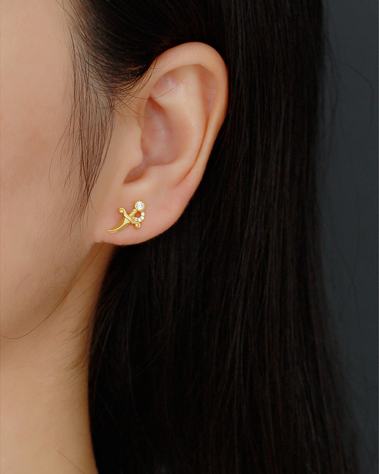 description picture for stud earrings id MLYH417-2
