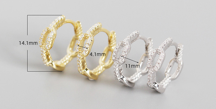 description picture for hoop earrings id MLYH419-1