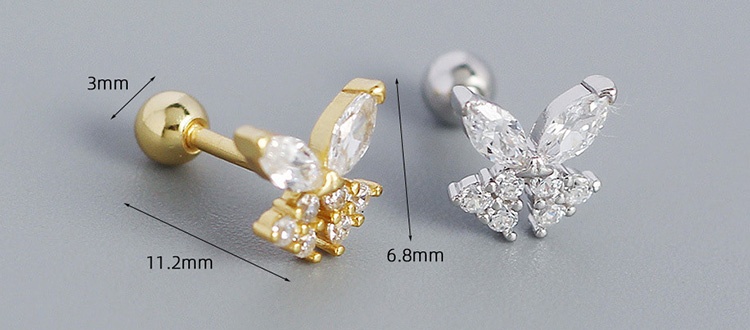 description picture for stud earrings id MLYH461-1