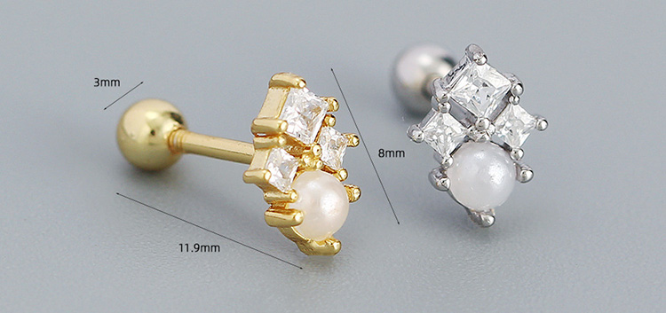 description picture for stud earrings id MLYH471-1