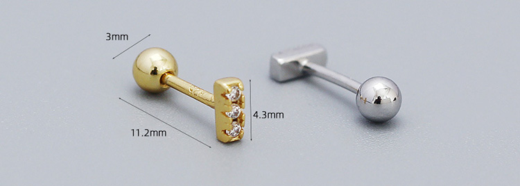 description picture for stud earrings id MLYH472-1