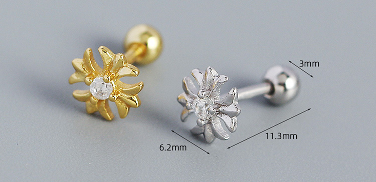 description picture for stud earrings id MLYH474-1