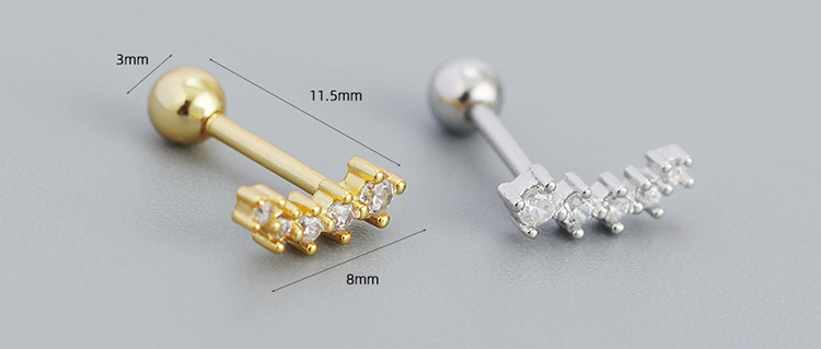 description picture for stud earrings id MLYH476-1