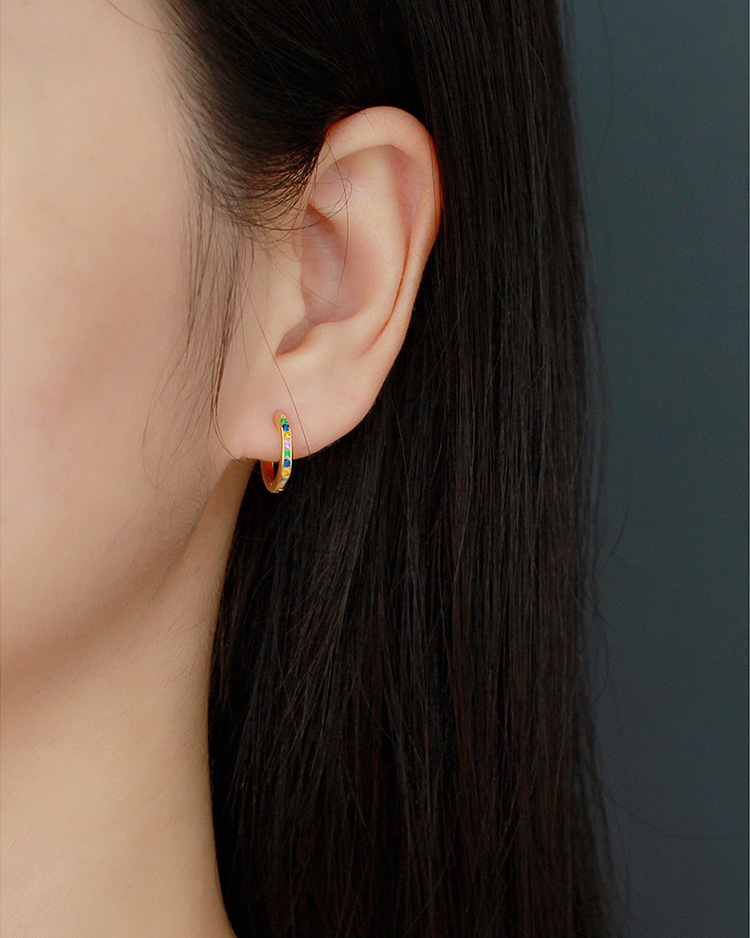 description picture for hoop earrings id MLYH481-4