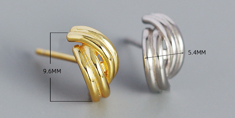 description picture for stud earrings id MLYH497-1