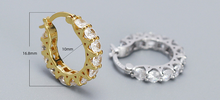 description picture for hoop earrings id MLYH500-1