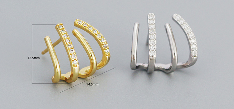 description picture for stud earrings id MLYH501-1