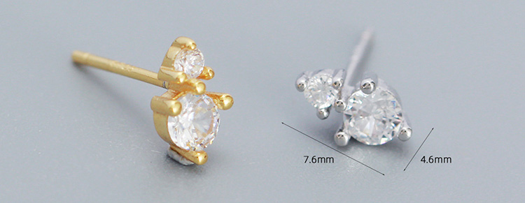 description picture for stud earrings id MLYH530-1