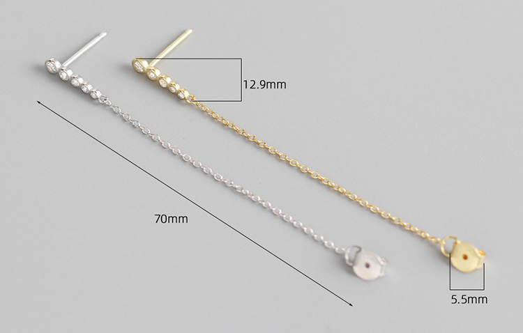 description picture for stud earrings id MLYH548-1