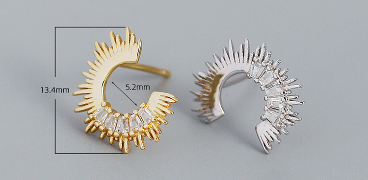 description picture for stud earrings id MLYH550-1