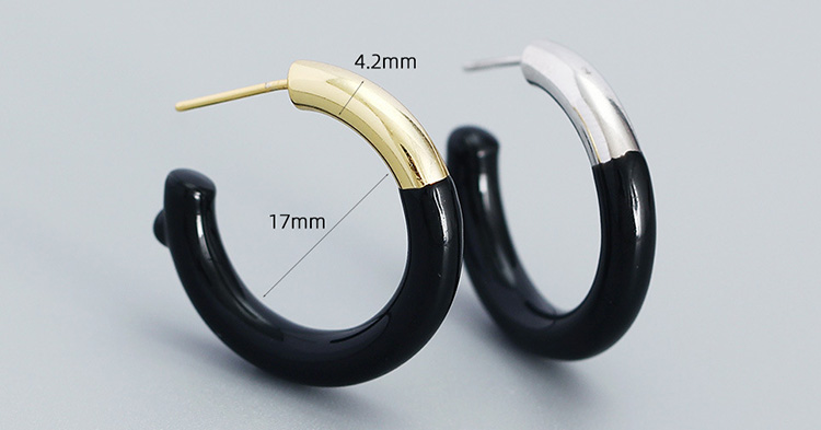 description picture for stud earrings id MLYH577-1