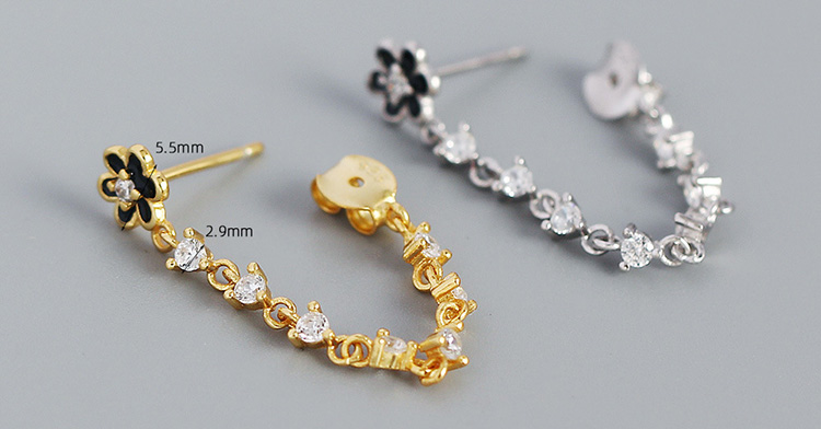 description picture for stud earrings id MLYH619-1