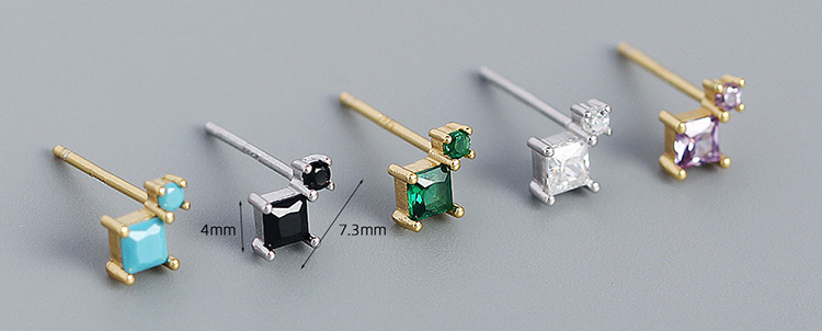 description picture for stud earrings id MLYH621-1