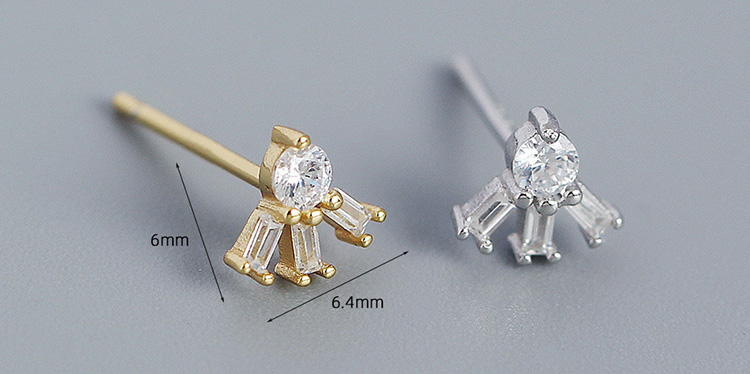 description picture for stud earrings id MLYH623-1