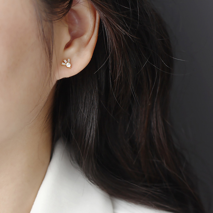 description picture for stud earrings id MLYH623-2