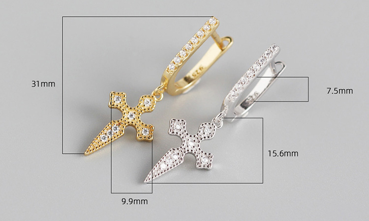 description picture for dangle earrings id MLYH642-1