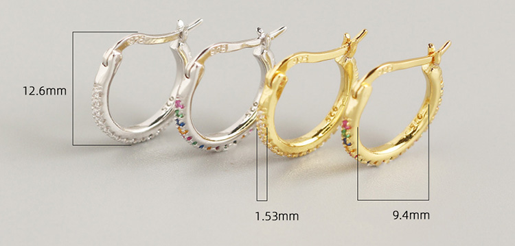 description picture for hoop earrings id MLYH645-1