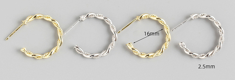 description picture for stud earrings id MLYH650-1