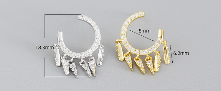description picture for stud earrings id MLYH659-1