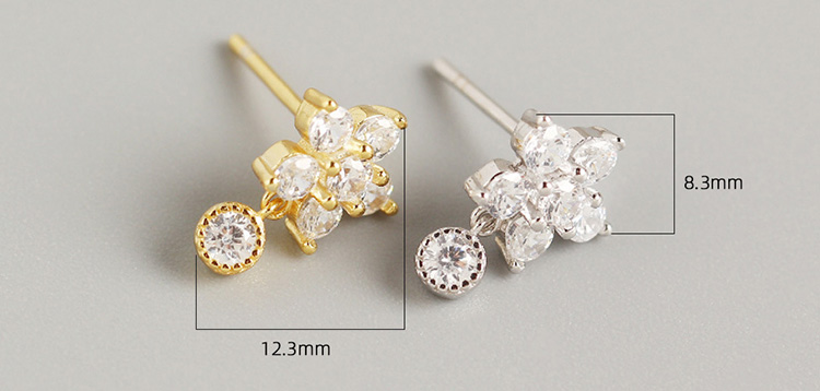 description picture for stud earrings id MLYH668-1